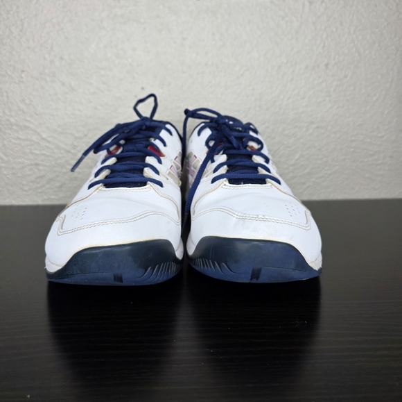 ASICS Men's GEL-RENMA Pickleball Sneaker Standard White Burgundy Size 13 F961123 - Picture 4 of 16